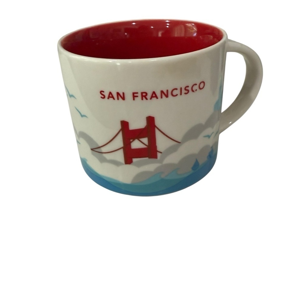 Starbucks You Are Here Collection San Francisco Coffee Tea Mug 14 OZ GG Bridge
